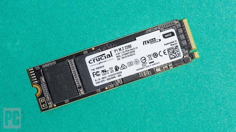 Crucial P2 500GB 3D NAND NVMe PCIe Internal SSD, - CT500P1SSD8 - Image 2