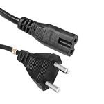 AC Power Supply Cable for Laptop Charger 2-Prong / Tape Recorder Lead Cord Branded