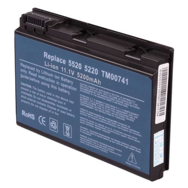 Laptop Battery For Acer Extensa GRAPE34 TM00742 5210 5220 5230 5420 5610 5620 5620Z 5630 5630G 7220 laptop battery