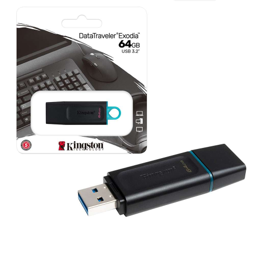 Kingston DataTraveler Exodia 64GB USB 3.2 Flash Drive DTX/64GB - Image 2