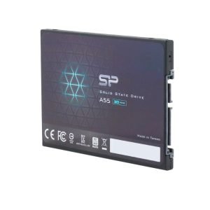 Silicon Power 256GB SSD 3D NAND A55 SLC Cache Performance Boost SATA III 2.5″ 7mm (0.28″) Internal Solid State Drive (SP256GBSS3A55S25) - image 2