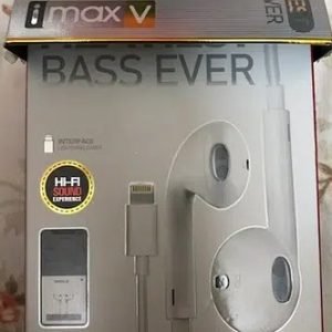 AUDIONIC I MAX V I PHONE HANDFREE HI FI SOUND HEAVIEST BASS EVER  INTERFACE LIGHTNING CABLE - image 2