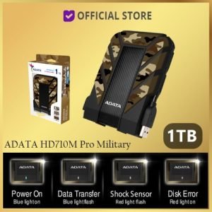 ADATA External HDD USB 3.2 HD710 PRO 1TB 2.5” External Portable Hard Drive, Hard Disk HD for Laptop or DesktoP - image 2