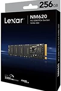 Lexar NM620 NVMe SSD 256GB up to 3300MB/s read, 1300MB/s write – LNM620X256G ‎0843367123148 - image 3