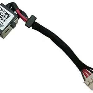 Laptop DC Power Jack for DELL Latitude E7440 E7450  P40G VAUA0 DC30100NV00 06KVRF 6KVRF - image 2