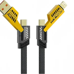 4 in 1 Multi Usb Pd Charging Cable (type-c To C, C To Lightning, Usb To C, Usb To Lightning) - image 2