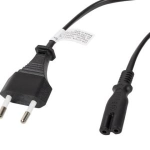 AC Power Supply Cable for Laptop Charger 2-Prong / Tape Recorder Lead Cord Branded - image 2