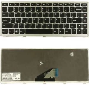Laptop keyboard for Lenovo Ideapad U310 U310-IFI U310-ITH Notebook English keyboard with Silver Frame - image 2