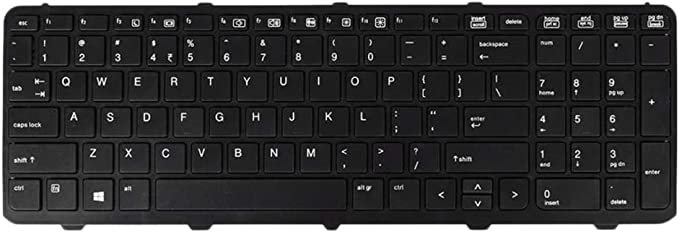 HP ProBook 650 G1 655 G1 with Frame Laptop Keyboard - Image 2