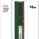 Transcend 16GB DDR4 3200Mhz SO-DIMM Memory Module for desktop (JM3200HSB-16G