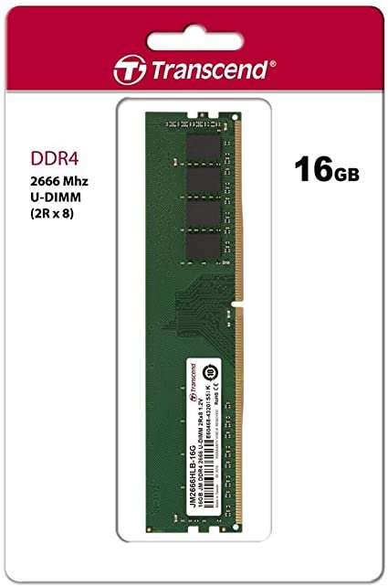 Transcend 16GB DDR4 3200Mhz SO-DIMM Memory Module for desktop (JM3200HSB-16G