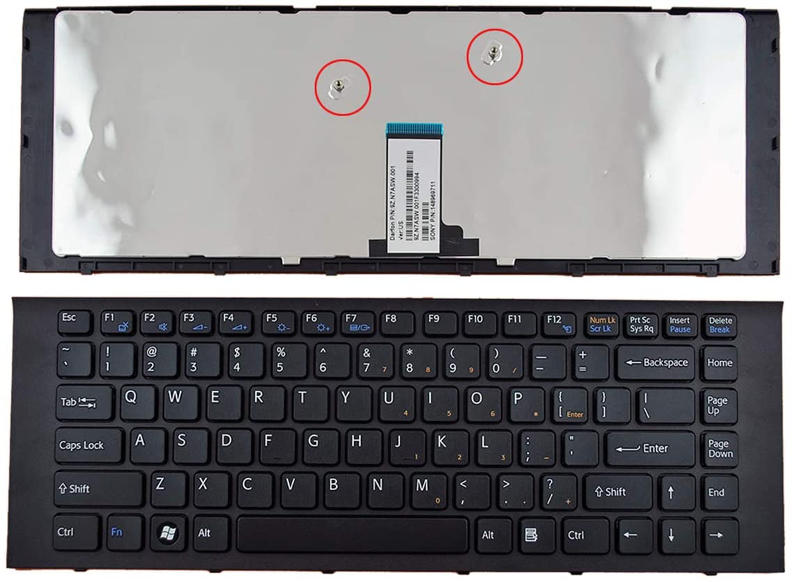 SONY VAIO VPCEG VPC EG US Keyboard VPCEG16FM VPCEG18FX VPCEG17FX VPCEG1AFX VPCEG3AGX VPCEG3AGX/B VPCEG3BGX VPC-EG