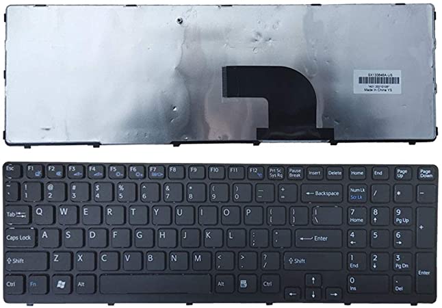 Keyboard for Sony Vaio SVE15 SVE-15 AEHK57002303A MP-11K73SU-920 SVE151 SVE152 SVE1511 SVE1512 SVE1513 SVE1516 SVE15111 SVE15112 SVE15113 US Layout