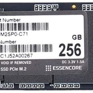 KLEVV CRAS C710 M.2 SSD NVMe PCle Gen3 x4 256GB 3D TLC NAND R/W  Internal Solid State Drive (K256GM2SP0-C71) - image 2
