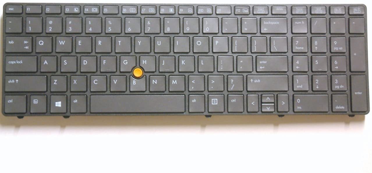 Laptop keyboard For HP EliteBook 8760 8770 8770w Probook 8760W 8560W 8560 8570W - Image 2