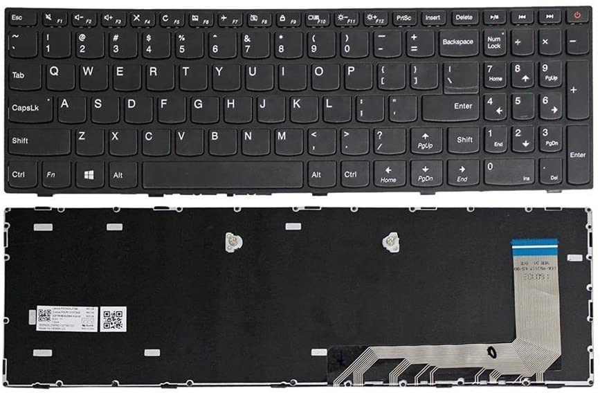 Keyboard For Lenovo IdeaPad 110-15ISK 110-17ACL 110-17IKB 110-17ISK, US Layout Black Color
