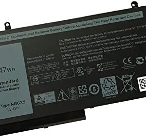 Nggx5 Laptop Battery Compatible With Dell Latitude E5270 E5470 M3510 E5570 E5550 11.4V 47Whr 3 Cell Primary Lithium-Ion Battery 954DF JY8DF - image 2