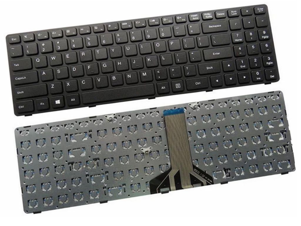 Lenovo Ideapad 100-15 100-15IBY 100-15IBD 300-15 B50-10 B50-50 SN20J78609 6385H-US black Laptop Keyboard English - Image 2