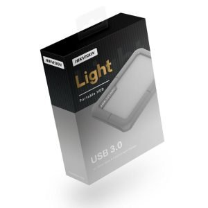Hikvision 1TB EXTERNAL PORTABLE HARD DRIVE T30 GREY ULTRA SLIM & FEATHER LIGHT DESIGN USB 3.0 - image 2
