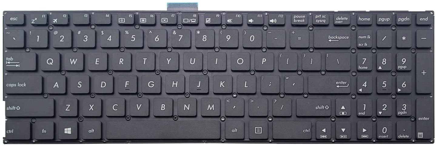 keyboard for ASUS F555 F555L F555LA F555 F555LD F555 F555LN F555 F555LP - Image 2