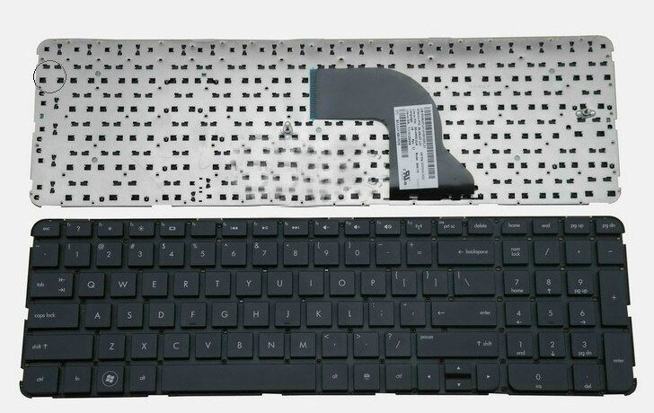 laptop Keyboard for HP Pavilion DV7-7000 DV7-7100 dv7t-7000 dv7-7200 dv7 7001EM RU NSK-CJ0UW without frame 670323-251 - Image 2