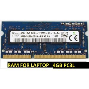 LAPTOP RAM PC3L 4GB  PC3L-12800S DDR3L 1600Mhz Laptop Memory 4GB 2RX8 PC3L X2pcs BRANDED USED - image 3