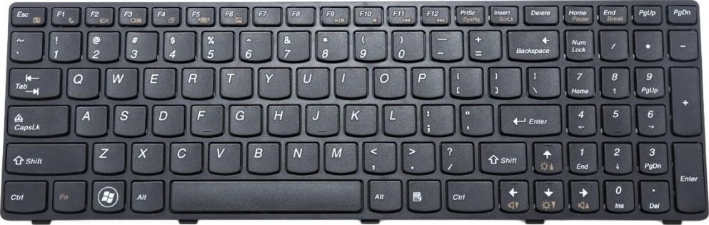 KEYBOARD FOR Lenovo G580 Z580A G585 Z585 B580 G780 G770 G590 Laptop Keyboard - Image 2