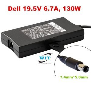 Original Dell 130W Chocolate Laptop Charger USED  | I.T Store - image 3