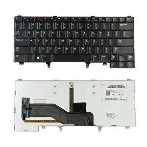 Dell Latitude E5420 E6320 E6420 C7FHD PK130FN3A00 with Point Stick Backlit US Version Laptop Keyboard BLACK - image 3