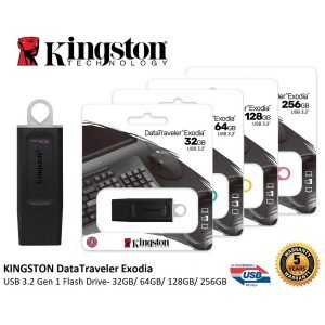 Kingston DT Exodia 3.2 USB Flash Drive DTX-256GB, 2 Years Warranty - image 2
