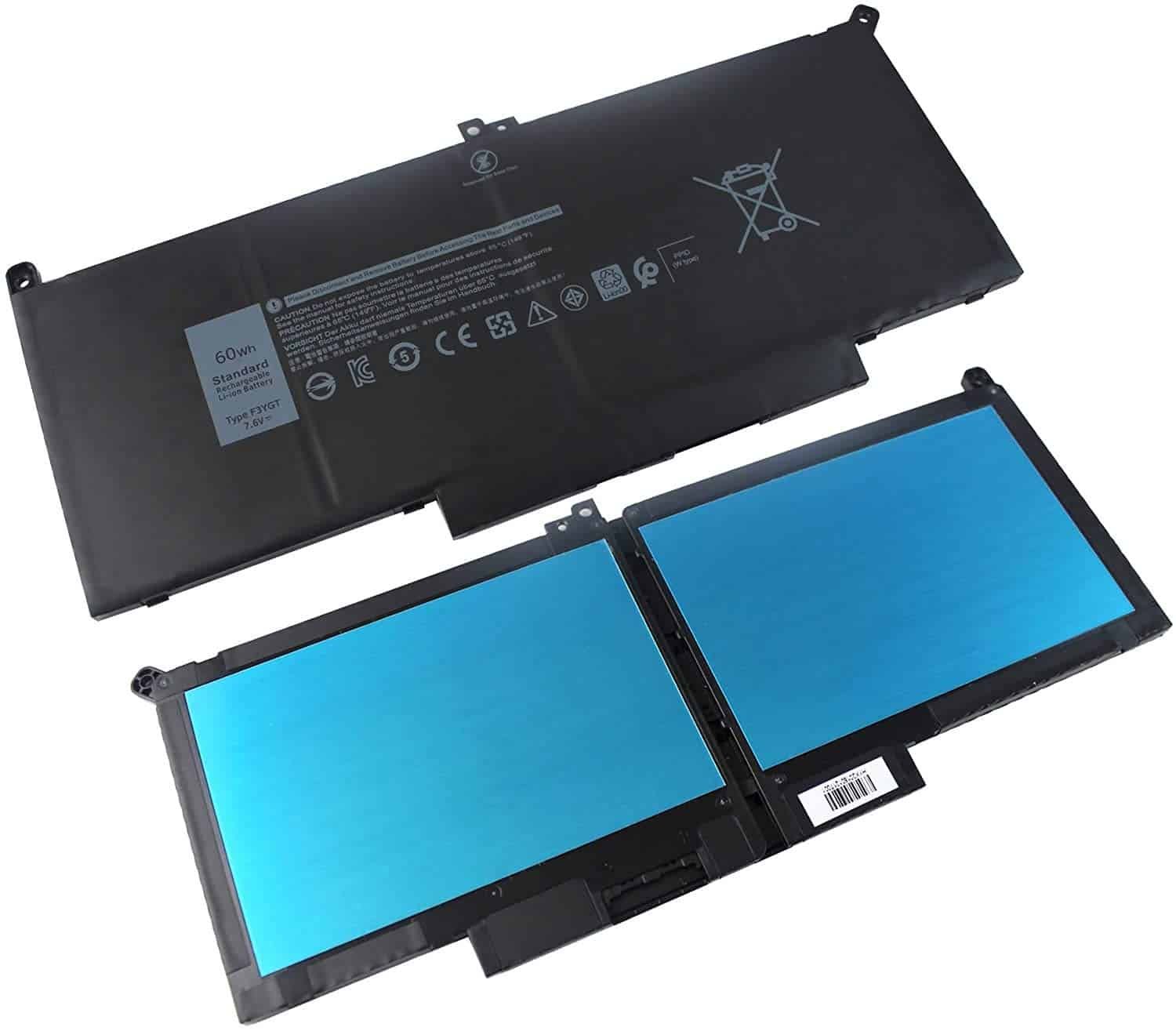 Laptop Battery for Dell Latitude 7280 7290 7380 7390 7480 7490 F3YGT 2X39G DM3WC KG7VF V4940 MYJ96 - Image 3