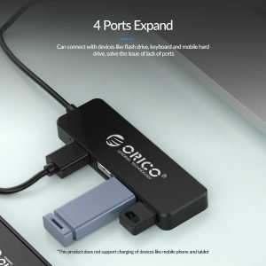 ORICO Mini USB HUB Multi 4 Port High Speed 2.0 HUB fl02 - image 3