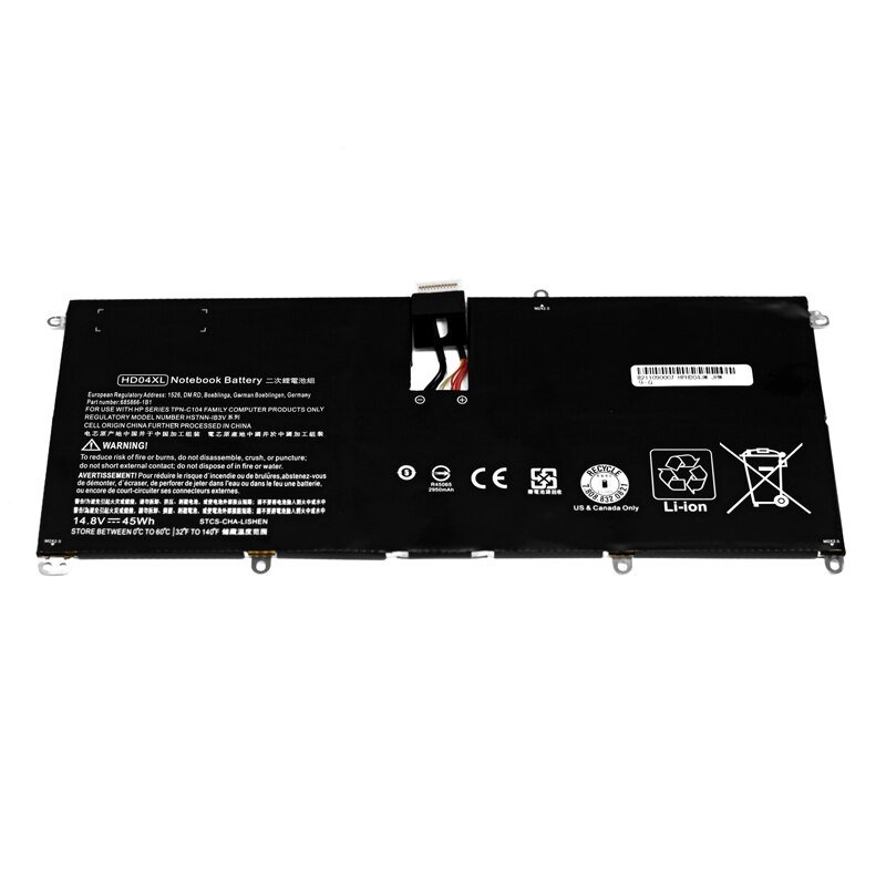 HD04XL Laptop Battery for HP 685866-1B1 685866-171 Notebook Battery Compatible with HP Envy Spectre XT 13-2023TU 13-2021tu 13-ef2003 - Image 3