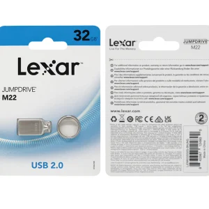 Lexar M22 Original USB2.0 Flash JumpDrive  32GB  PenDrive Memory Stick U Disk Tiny Metal Flash Disk - image 3