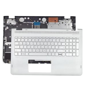 HP ENVY x360 m6-aq 15aq Top Case with Palmrest US BACKLIGHT Keyboard  with original fitting branded keyboard 857283-001 - image 3