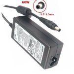 Samsung Laptop Adapter, 19V 3.16A 5.5*3.0mm Samsung Series 3 NP300E5A NP300E5AI NP300V5A NP305E5A Notebook Replacement Laptop AC Adapter Charger