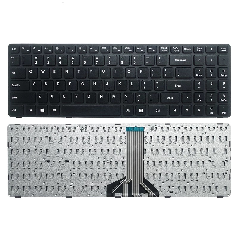 Lenovo Ideapad 100-15 100-15IBY 100-15IBD 300-15 B50-10 B50-50 SN20J78609 6385H-US black Laptop Keyboard English