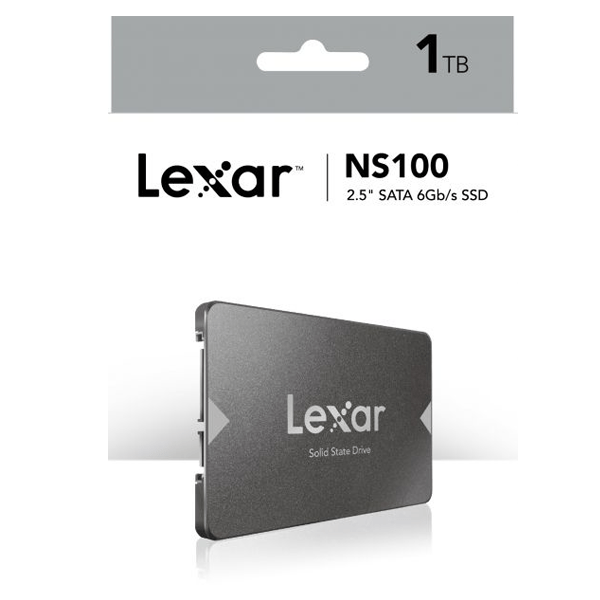 Lexar NS100 1TB SSD – 2.5 SATA III (6Gb/s)