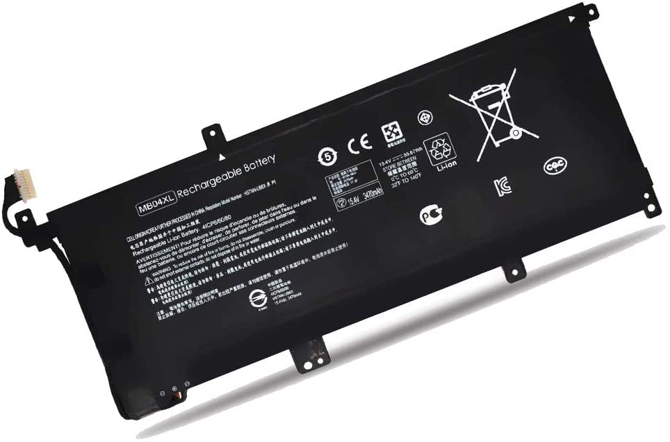 New 15.4V 55.67Wh MB04XL Laptop Battery for HP Envy X360 M6 PC 15 843538-541Battery