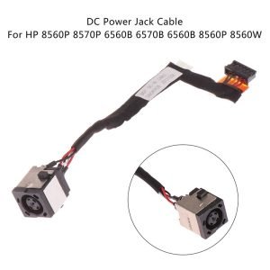 HP ProBook 6560B 6565B 6570B 6575B EliteBook 8560p 8570p 350712Q00-600-G Laptop DC Power Jack - image 4