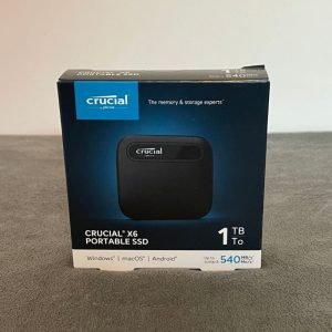 Crucial X6 External Portable SSD 1TB Speed 540 MBs USB 3.2 Type-C Drop proof - image 3