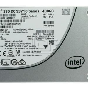 BRANDED SSD USED INTEL 400GB SOLID STSTE DRIVE SSD SATA III 6 GB/s Intel SSDSC2BA400G4P/     SSDSC2BA400G 4/     HPE 804638-002/    400GB DC S3700 WI SSD/   ORIGINAL BRANDED USED PRODUCT - image 4