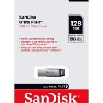 Sandisk Ultra Flair 128GB USB 3.0 Flash Drive | Up to 150 MB/s Data Transfer Speed Metal casing |