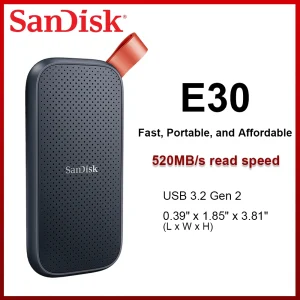 🚀 SanDisk 1TB Portable SSD E30 – Ultra Fast External Drive | I.T. STORE 🏎️ - image 2