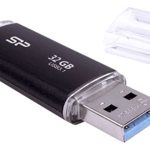 SP032GBUF3B02V1K – USB Stick, Blaze B02, 32GB, USB 3.1, Black, Silicon Power - image 3
