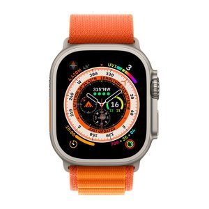 A8 Ultra Smart Watch in Apple Logo | 49 MM | Dual Straps - image 2