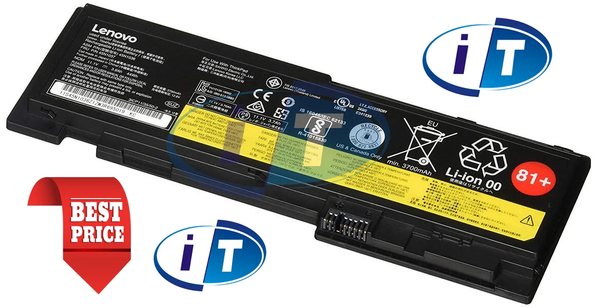 BATTERY LENOVO ThinkPad T420s T430s