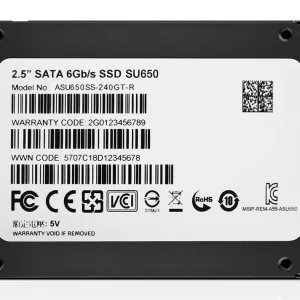 ADATA Ultimate SU650 2.5″ 240GB SATA III 3D NAND Internal Solid State Drive (SSD) - image 2