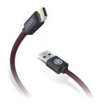 Dany Aic-400 power line 2 in 1 lightning+ macro two sides connector Fast charging Fast data sync durable cable