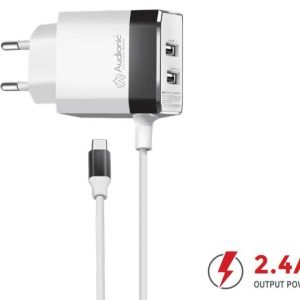 Audionic Dual USB Port Universal Swift Mobile Charger Type-C S35 - image 2